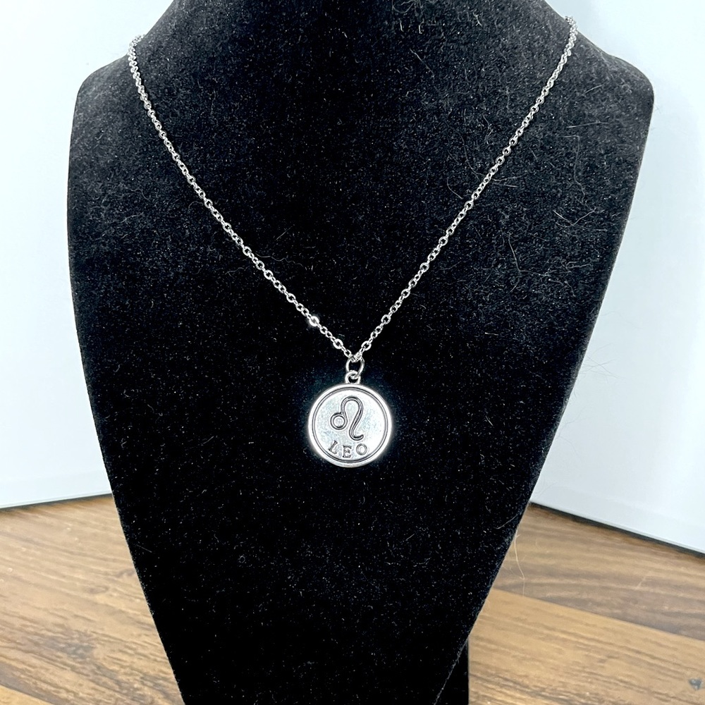 Handmade Leo Pendant Necklace